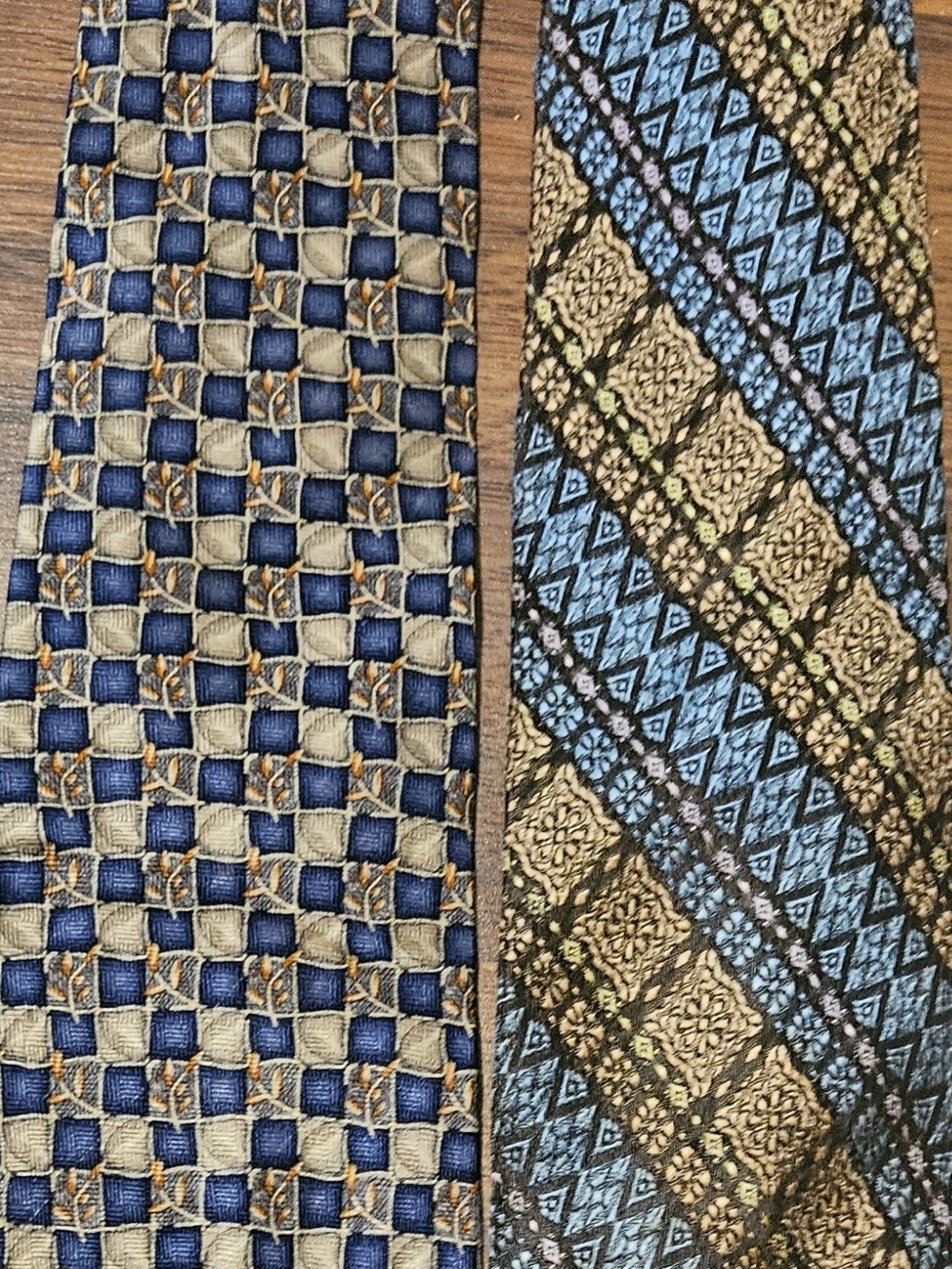 ROBERT TALBOTT, CHAPS ETC... lot Of 13 Mens Kneck Ties T19 - Picture 7 of 15